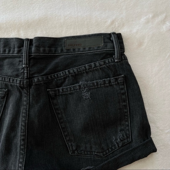 GRLFRND Adriana Slouchy Distressed Shorts in I Just Fall in Love Again - Picture 8 of 12